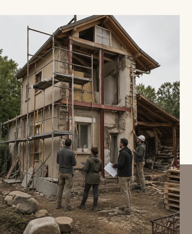 Реконструкция загородного дома под ключ в Ярославле от бюро