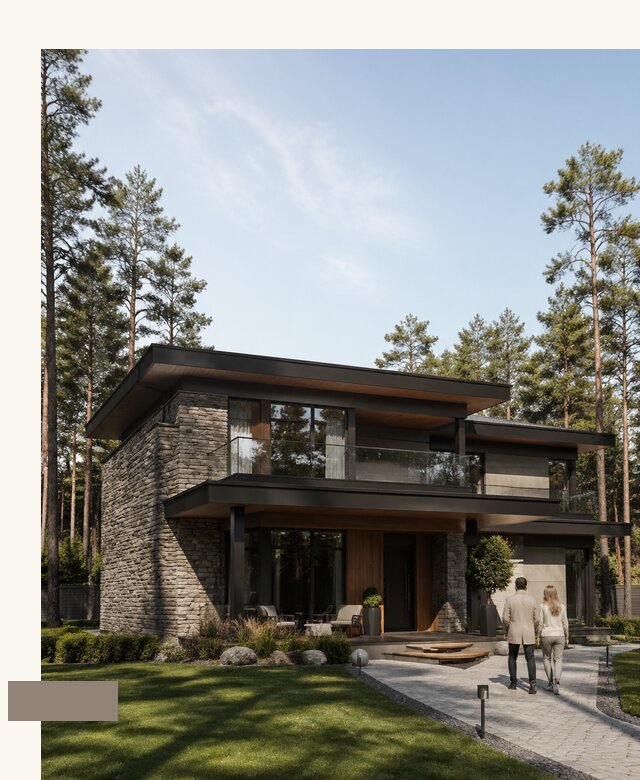 Проект дома 4 спальни в Ярославле от 46206 р. | А3дПро-Рсл